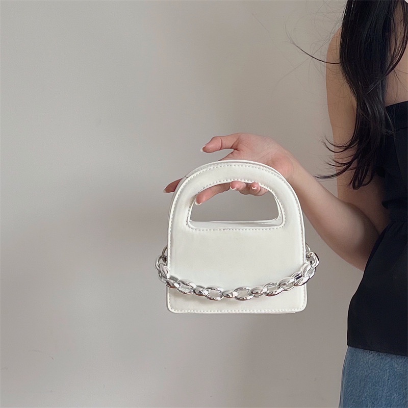 Túi Xách Đeo Vai Phối Dây Xích Thời Trang Cao Cấp Dành Cho Nữ