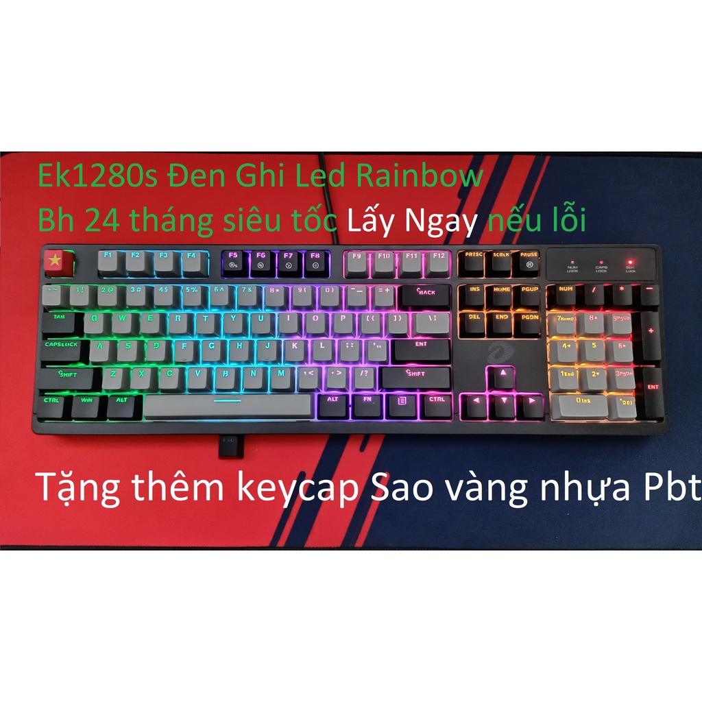 Phím cơ Dareu EK1280s led 7 màu