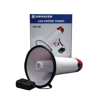Loa phóng thanh sunrise SH 11R có ghi âm - Sạc điện