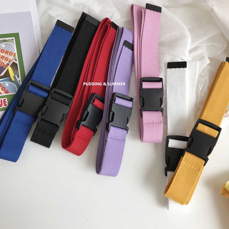 Thắt lưng vải canvas phong cách Hàn Quốc 28520 trẻ trung cho nam sinh