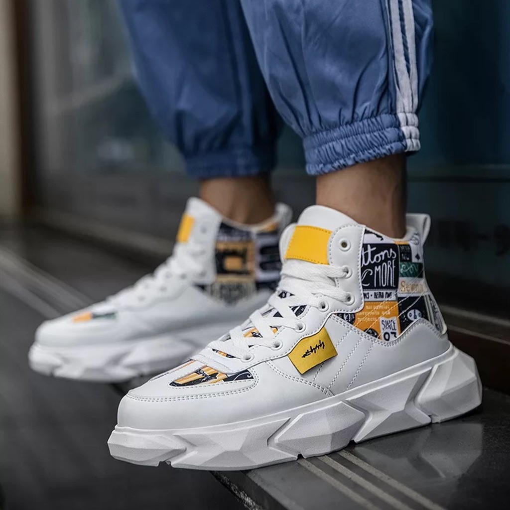 Giày cao cổ nam 2021 cực độc phiên bản đặc biệt NAGA19 | BigBuy360 - bigbuy360.vn