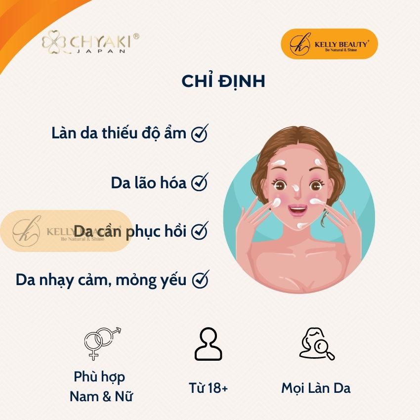 Tinh Chất Phục Hồi CHYAKI 50ml – Phục Hồi, Giữ Ẩm, Làm Sáng và Săn Chắc Da | KELLY BEAUTY