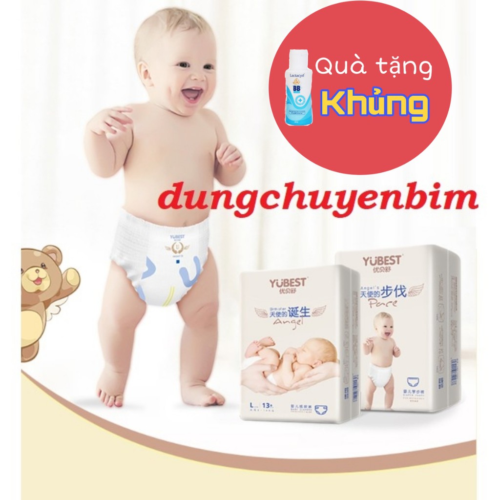 [Hà Nội](dòng cao cấp) Bỉm quần /dán YUBEST angel nội địa trung S90 dán/ M84 dán/L78 quần/ XL72 quần/ XXL66 quần