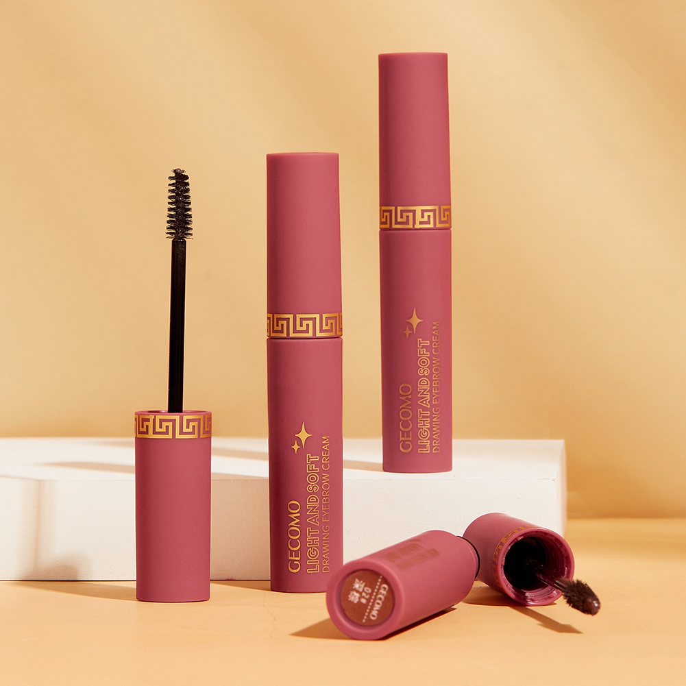 Gel Trang Điểm Lông Mày GECOMO 3 Màu Tùy Chọn Chống Nước Lâu Trôi
