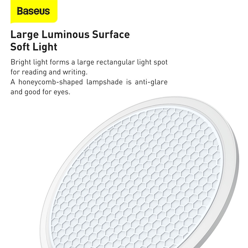 Đèn LED Baseus đèn LED bảo vệ mắt, cảm biến ánh sáng theo môi trường, đèn đọc sách, đèn làm việc