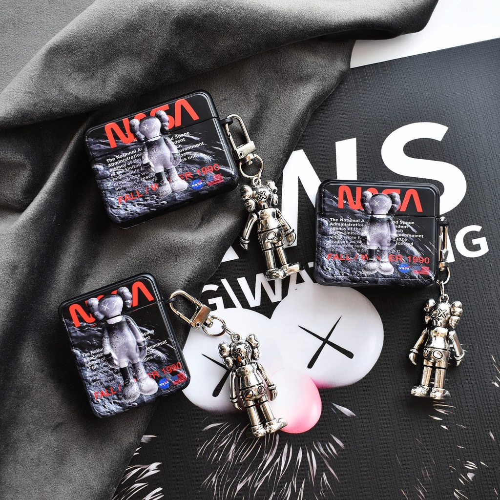 Vỏ Bảo Vệ Hộp Sạc Tai Nghe Airpods 3 Pro 2 3 Họa Tiết Hoạt Hình Nasa / kaws / kaws Dễ Thương Ốp