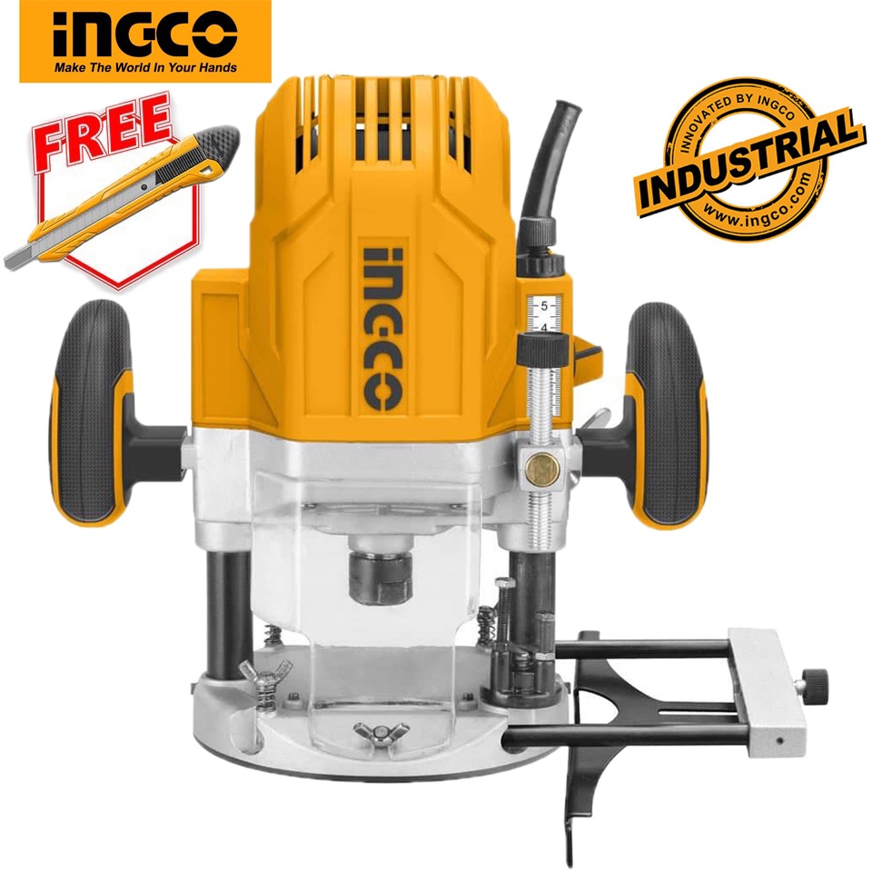 Máy phay gỗ 1600W Ingco RT160028