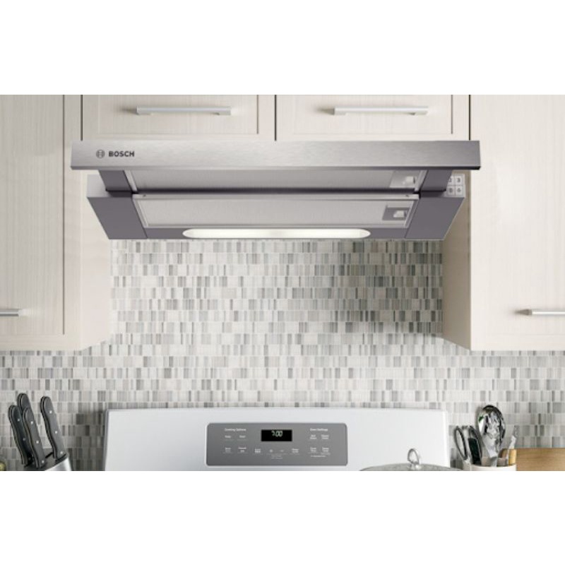 Máy hút mùi âm tủ BOSCH DFT63AC50, có đèn bật tắt khi sử dụng - Bảo hành 1 năm