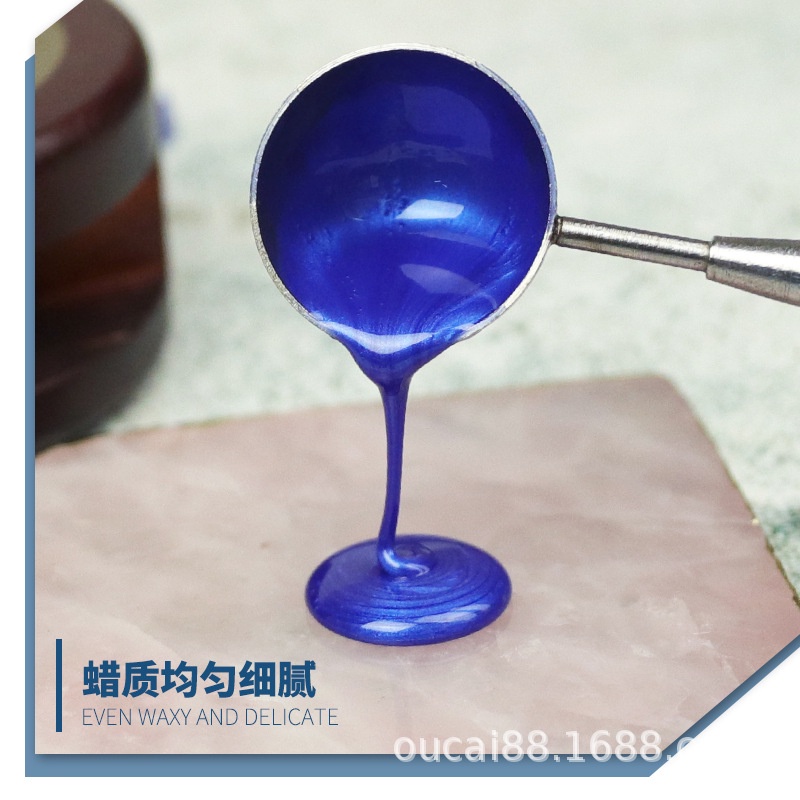 Hộp 200 Viên Sáp Bát Giác Màu Vàng Ánh Ngọc Trai