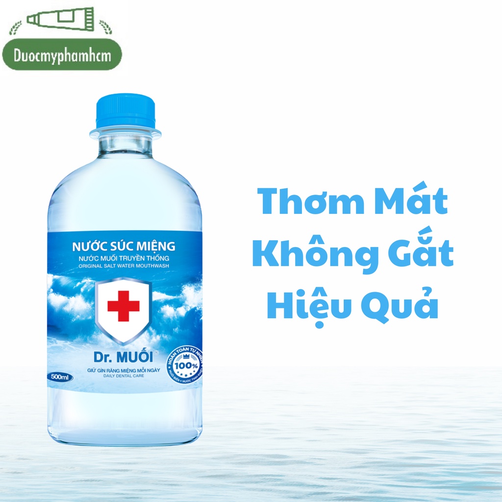 Nước Súc Miệng Dr.Muối Hương Truyền Thống 500-1000ml