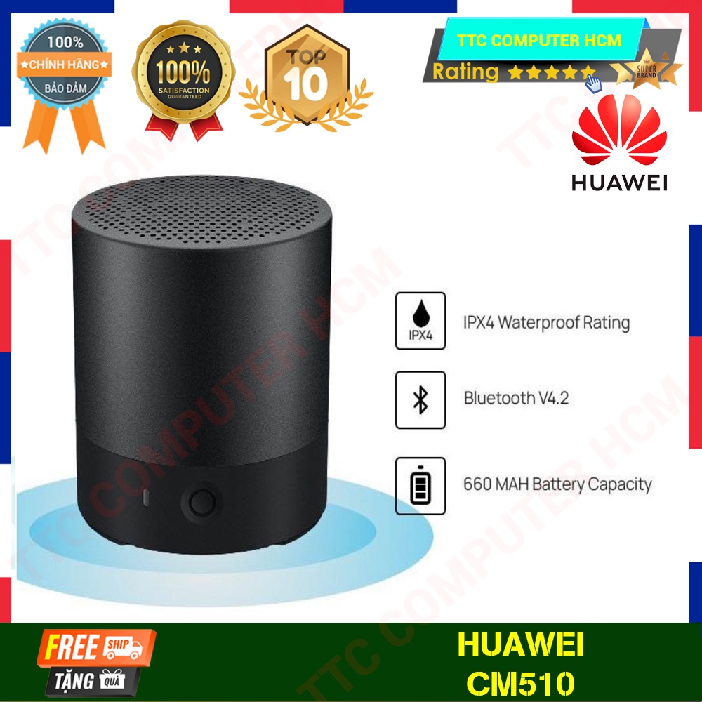 HUAWEI CM510 | Loa bluetooth Huawei CM510 Mini Speaker - HÀNG CHÍNH HÃNG TTC COPUTER HCM