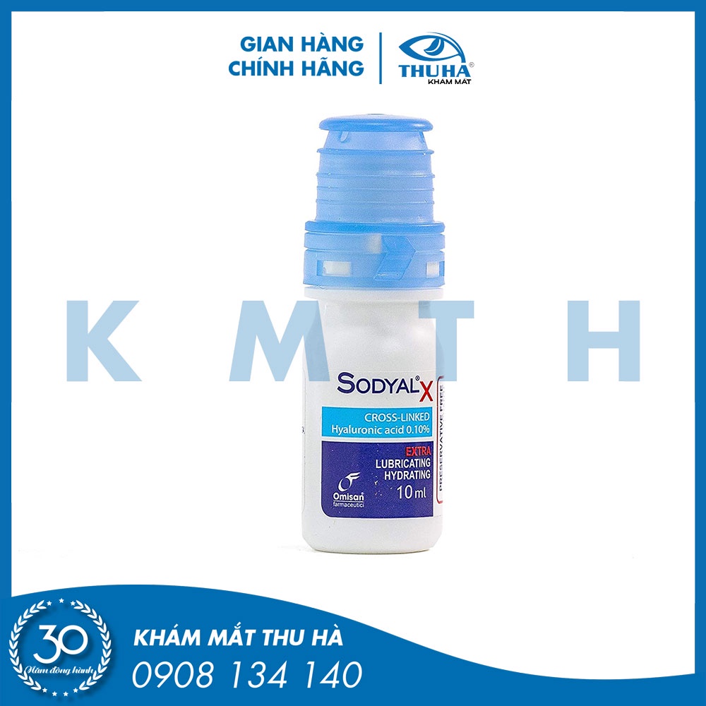 Nhỏ mắt Sodyal X - Không chất bảo quản - Italy - [Chính hãng]