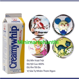 [Nowship hỏa tốc 1h] Kem trang trí bánh creamywhip 1kg