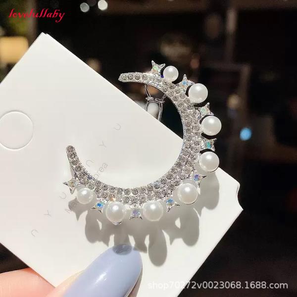 Kẹp tóc đính đá phong cách Hàn Quốc 12 kiểu dáng tùy chọn