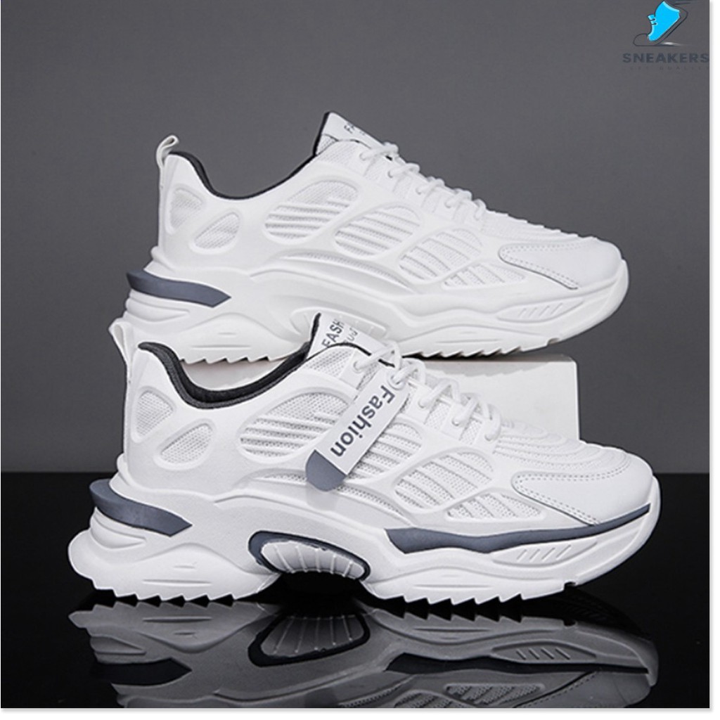 Giày Thể Thao Nam Chính Hãng - Giày Sneaker +Tặng Kèm Tất Khử Mùi Cao Cấp