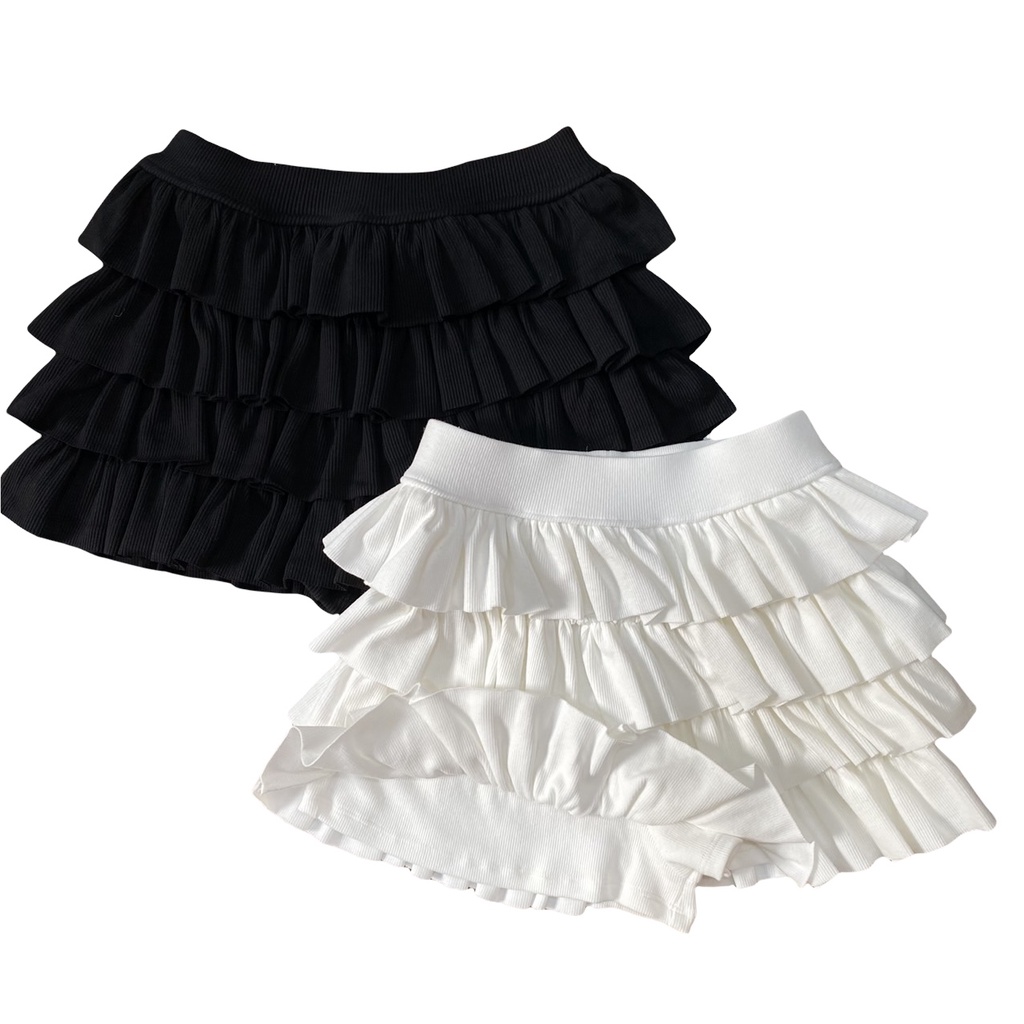 "𝐋𝐀𝐔𝐑𝐀 𝐒𝐊𝐈𝐑𝐓" Mẫu là quần giả chân váy của 𝐇𝐄𝐑.𝐕𝐈𝐍𝐓𝐀𝐆𝐄𝐒𝐇𝐎𝐑𝐓𝐒 xu hướng Balletcore Style xinh xuất sắc