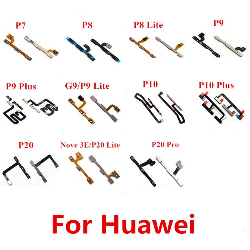 Dây cáp âm lượng cao cấp cho Huawei P7 P8 P9 P10 P20 Plus Lite Pro G9 Nova 3E 3i