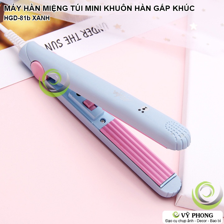 MÁY HÀN MIỆNG TÚI MINI CẦM TAY MÁY KẸP DẬP HÀN MIỆNG BAO BÌ NẾP GẤP NHỎ HGD-81