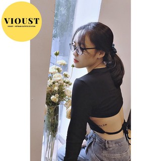 Áo Tay Dài Hở Lưng - VIOUST