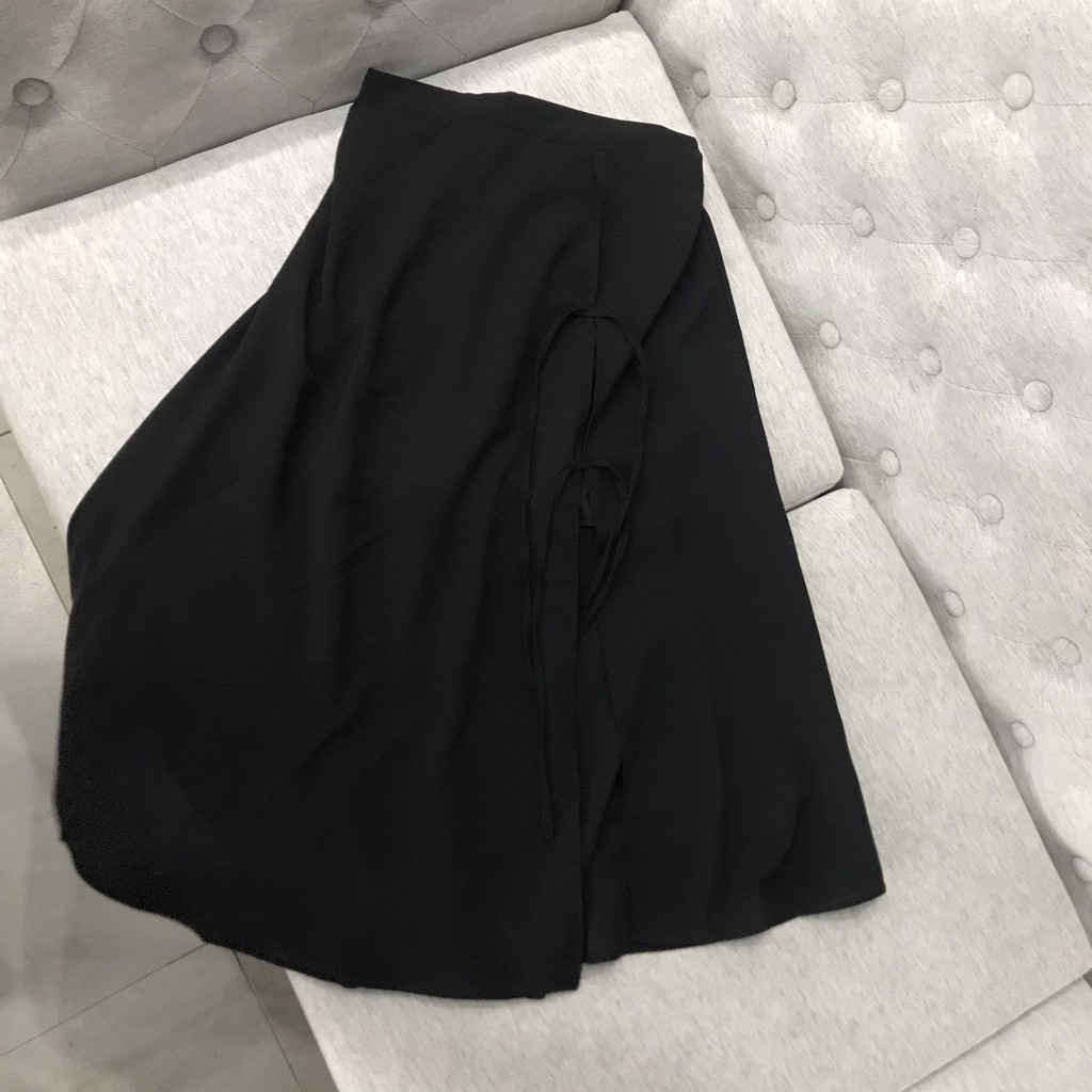 Chân Váy Xẻ Đùi Chất Đũi Ulzzang Skirt Ss3 - Ảnh Thật - Titto Closet | BigBuy360 - bigbuy360.vn