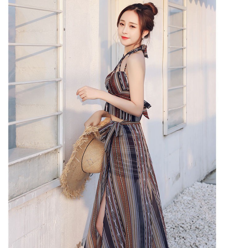 Set Đồ Tắm In Họa Tiết Thời Trang Quyến Rũ Dành Cho Nữ | BigBuy360 - bigbuy360.vn