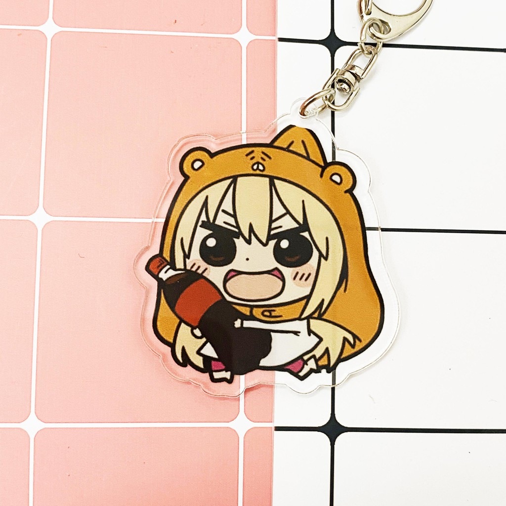 ( Mica trong acrylic ) Móc khóa Himouto! Umaru-chan Cô em gái hai mặt quà tặng xinh xắn dễ thương anime chibi