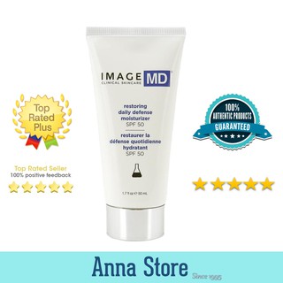 ✅Image MD Restoring Daily Defense Moisturizer SPF 50+ - kem chống nắng dưỡng trắng, chống lão hóa, mờ nám