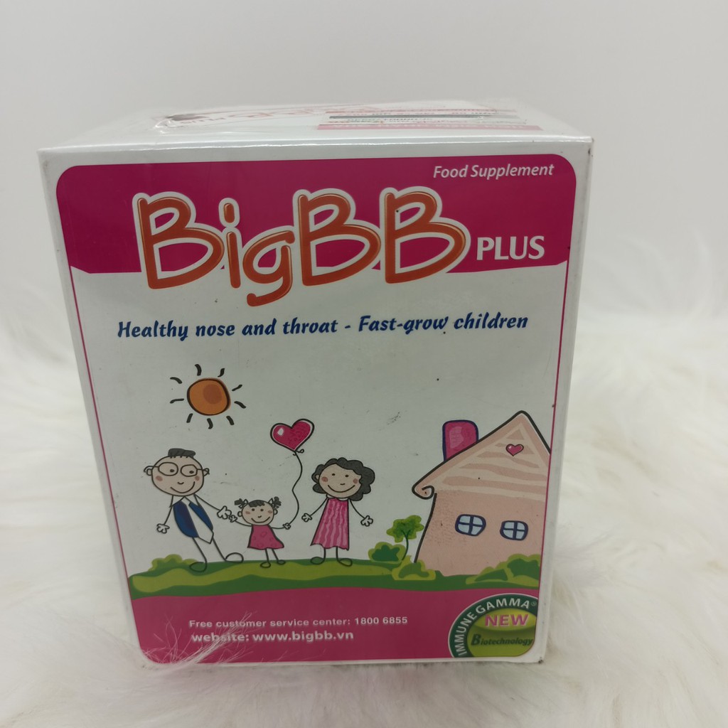 Cốm BigBB Plus hộp 16 gói