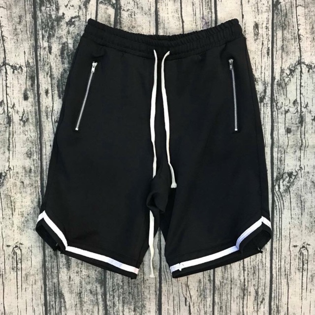 [HÀNG QUẢNG CHÂU] QUẦN SHORT 1 LINE ĐEN UNISEX