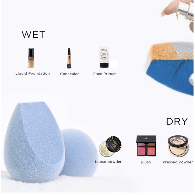 Mút trang điểm 'thần thánh' Juno &amp; Co. Microfiber Fusion Sponge Bundle USA