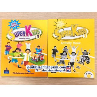 Đồ chơi - superkids 3 - sb+ wb