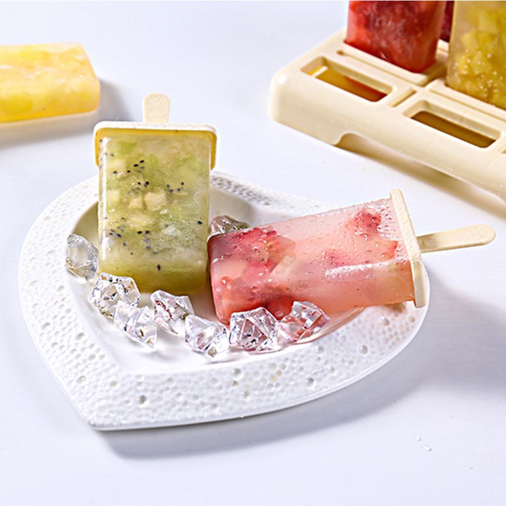 Khuôn Làm Kem Que DIY Bằng Nhựa Tiện Dụng
