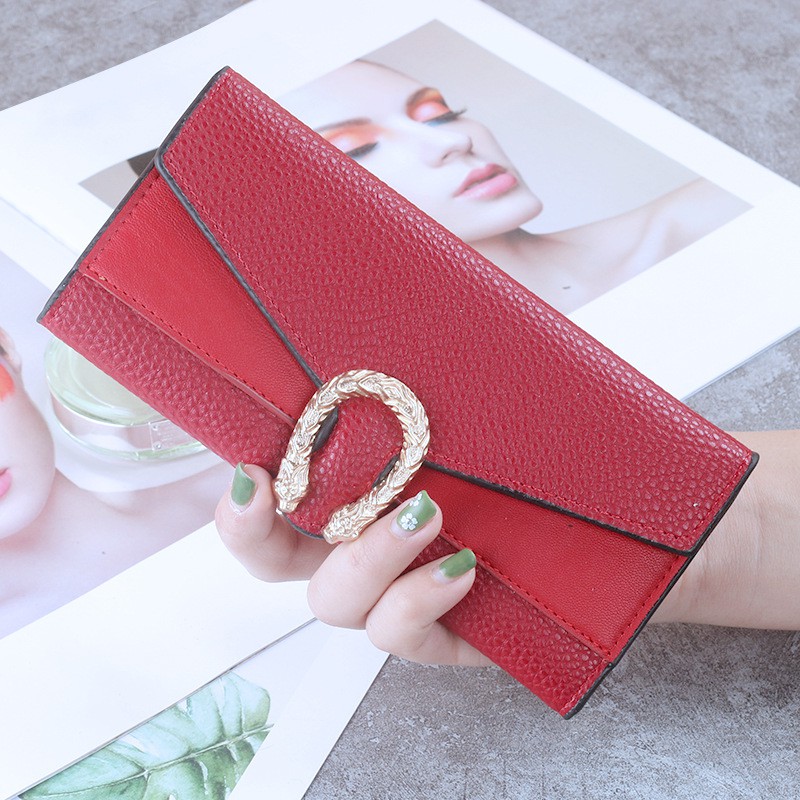 Ví nữ dáng dài cầm tay thời trang nhiều ngăn cao cấp giá rẻ đựng tiền DA26