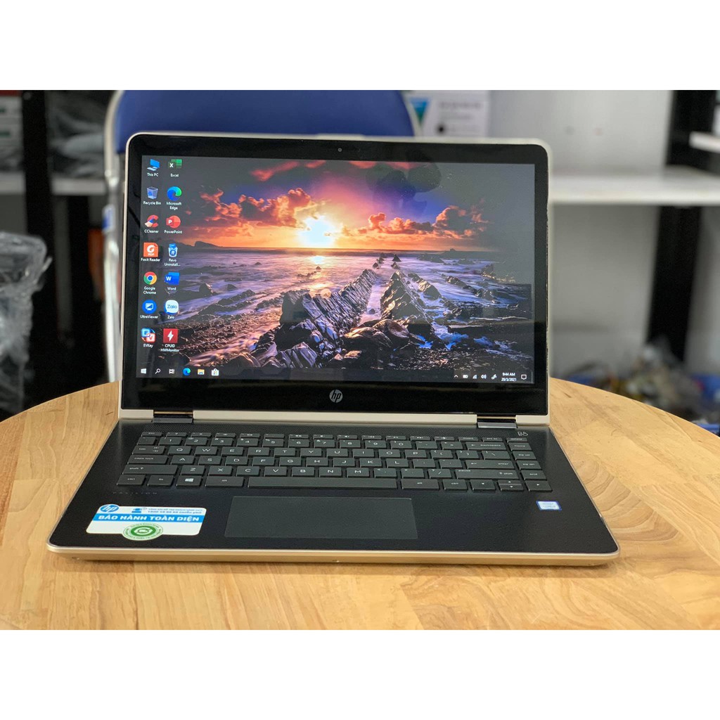 Laptop HP Pavilion x360 14-ba062tu Core i3 7100U/4GB/128GB/14"