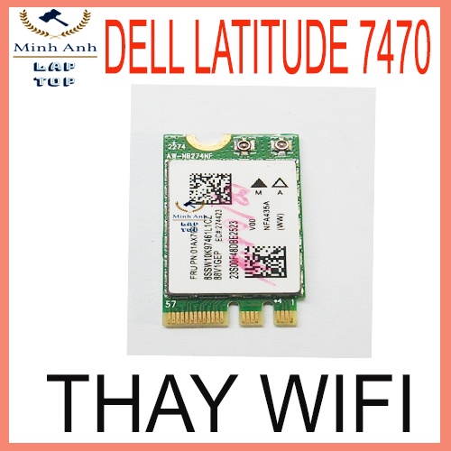 Thay wifi laptop dell latitude E7470