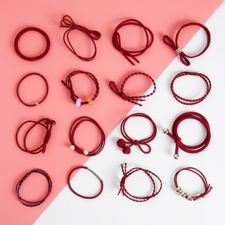 Hộp 16 dây buộc tóc/dây cột tóc (PK0012)