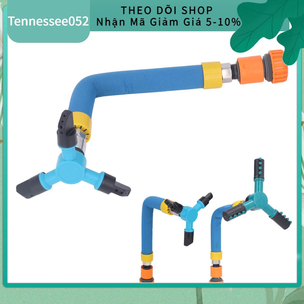 Tennessee052 Vòi phun nước dạng tấm bạt lò xo tự động xoay cho trẻ em ngoài trời xoáy bằng nhựa để làm vườn mùa hè