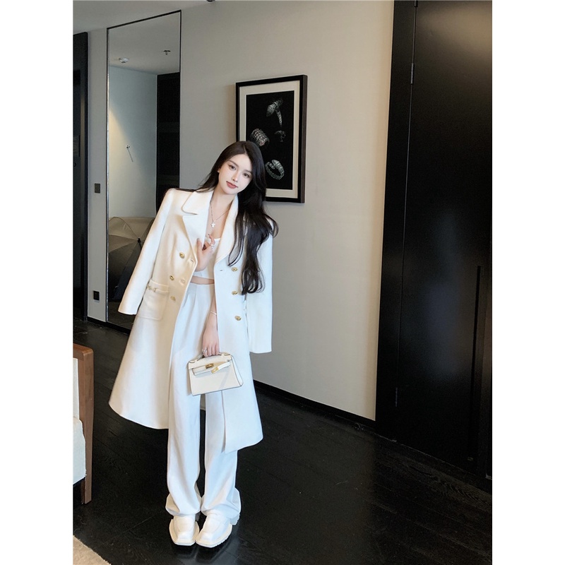 (Order) Áo măng tô dạ dáng dài | BigBuy360 - bigbuy360.vn