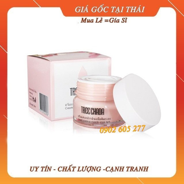 [Hiệu Qủa 100%] Kem thần thánh makeup treechada Thái Lan