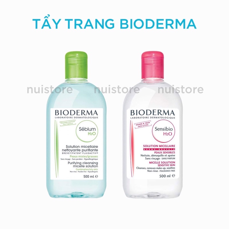 [ Có sẵn ] Tẩy trang Bioderma giá tốt