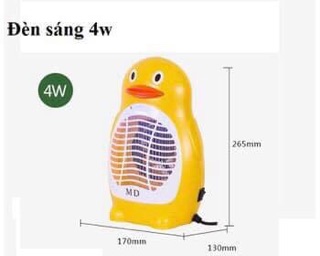 Đèn bắt muỗi thông minh(giao hình màu ngẫu nhiên)