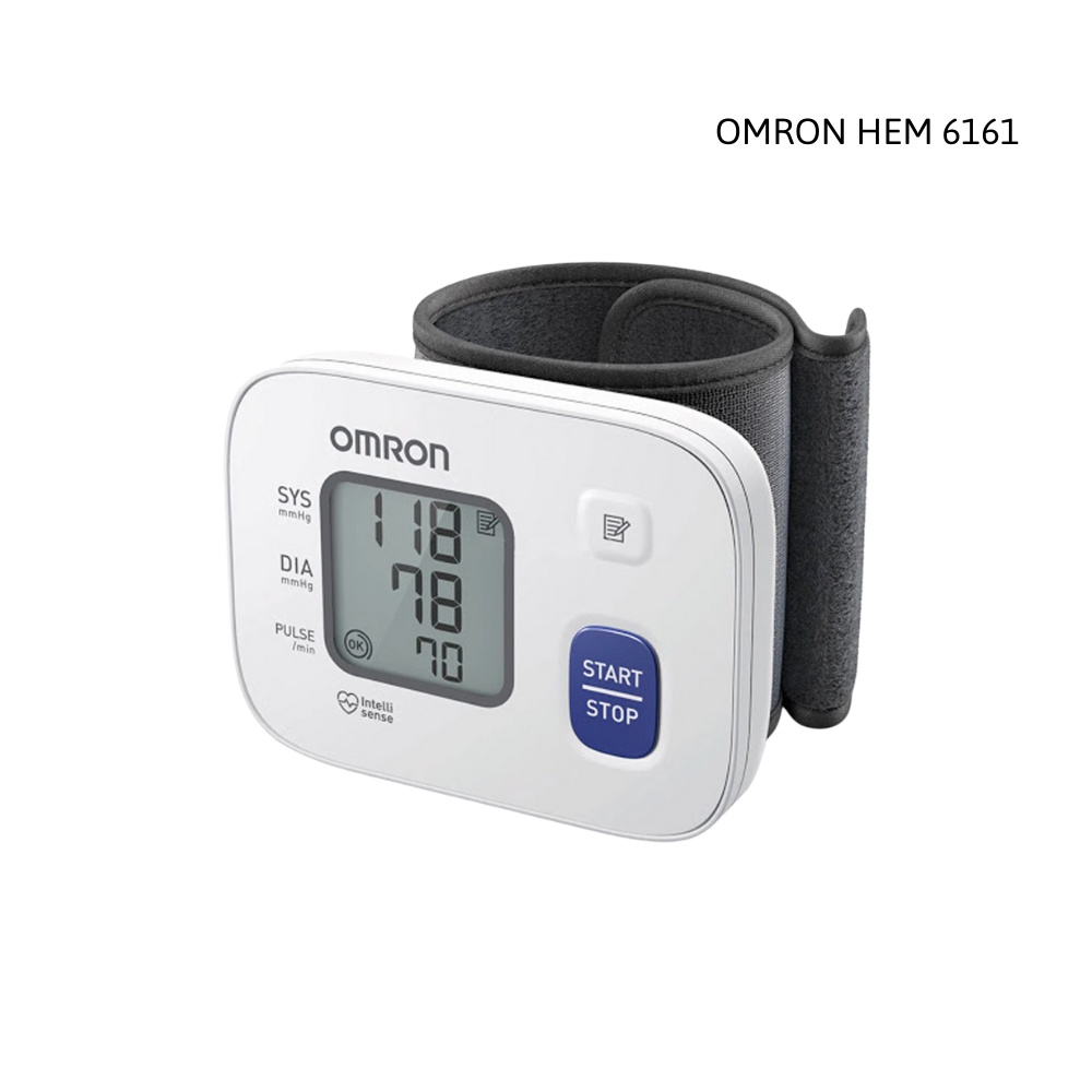 Máy đo huyết áp Omron điện tử cổ tay cao cấp HEM-6161 chính hãng - Thiết bị y tế gia đình Medifa