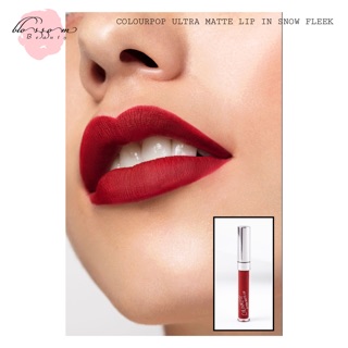 Son kem lì Colourpop màu SnowFleek