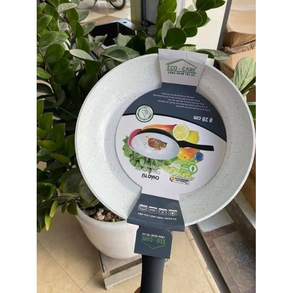 Chảo đá đáy từ ECO-CARR SIZE 28CM