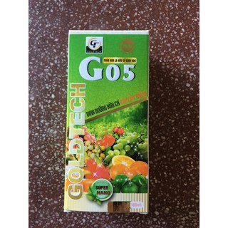 Phân bón hữu cơ sinh học GoldTech G05 ( dinh dưỡng hữu cơ cho cây trồng )