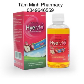 Nước Uống Hyelyte - Nước Uống Giúp Giải Khát, Bù Nước Và Chất Điện Giải Cho Cơ Thể
