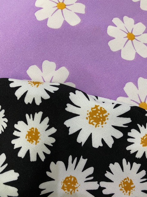 Đầm maxi đắp chéo hoa cúc | BigBuy360 - bigbuy360.vn