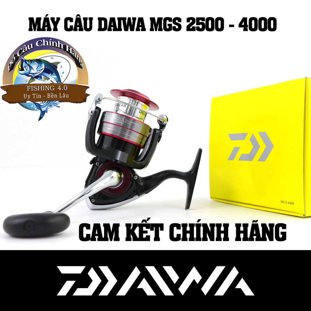 Máy Câu Cá Daiwa Mgs 2500 4000 Cam Kết Chính Hãng Daiwa - Máy Câu Chất Lượng Tốt