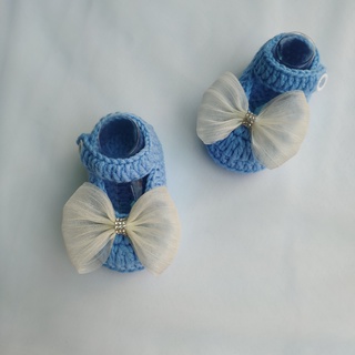 Nơ voan trang trí đồ em bé, áo, túi, băng đô handmade