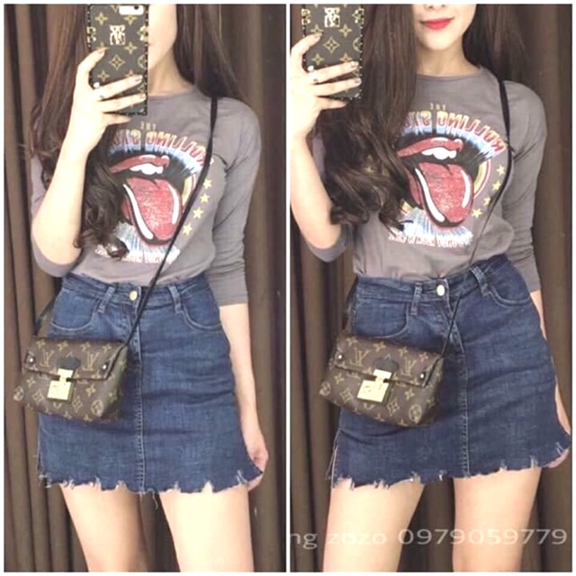 Chân Váy Jean Tua Hàng Cao CấpCó Quần Trong | BigBuy360 - bigbuy360.vn